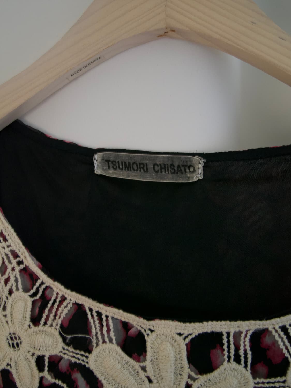 TSUMORI CHISATO_ leopard patch sleeveles 상품이미지6