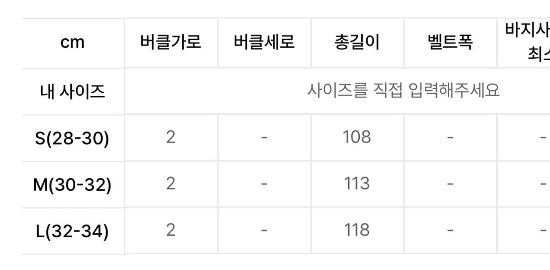 브랜디드 웨스턴 벨트 S 상품이미지2