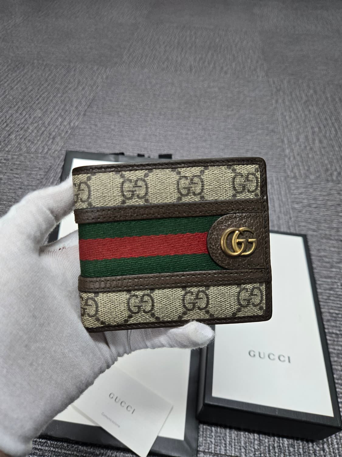 [특가][정품] 구찌 오피디아 반지갑 상품이미지1