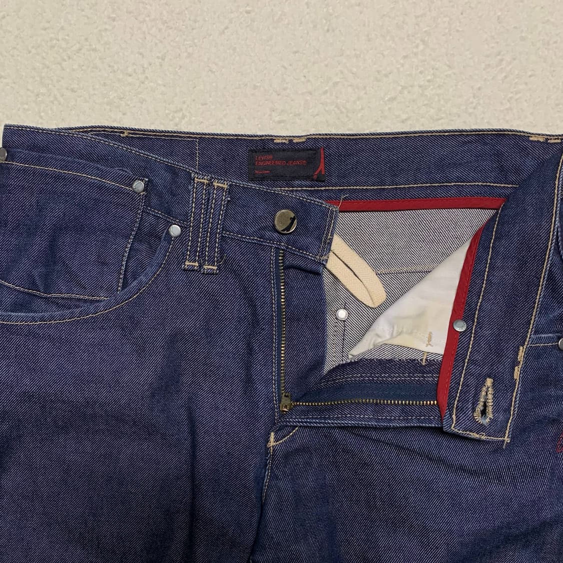[표기 27, 실측 31] 리바이스 엔지니어드 진 슬림핏 데님팬츠 상품이미지3