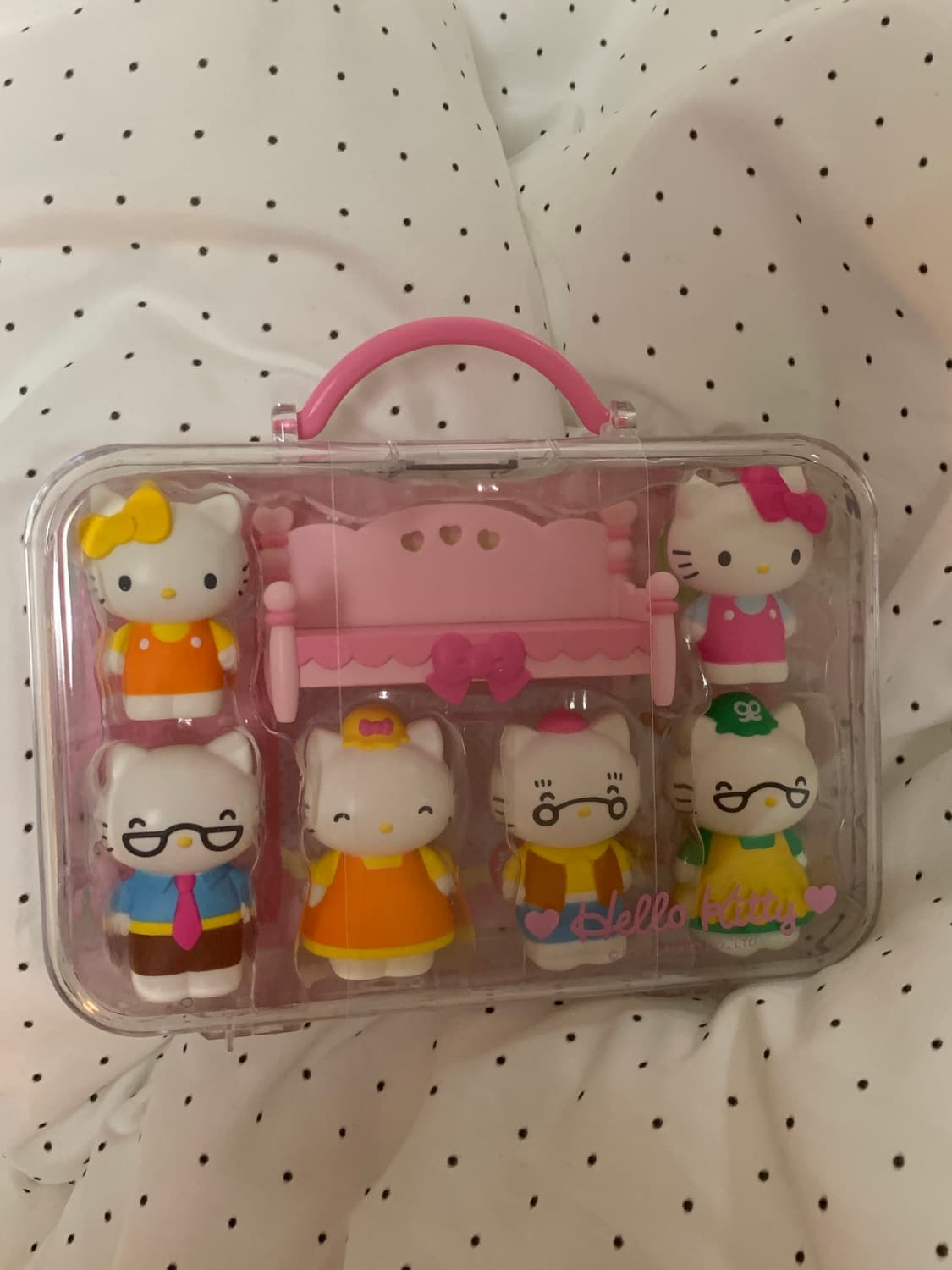 헬로키티 고전키티 가족 피규어 세트 미개봉 상품이미지1