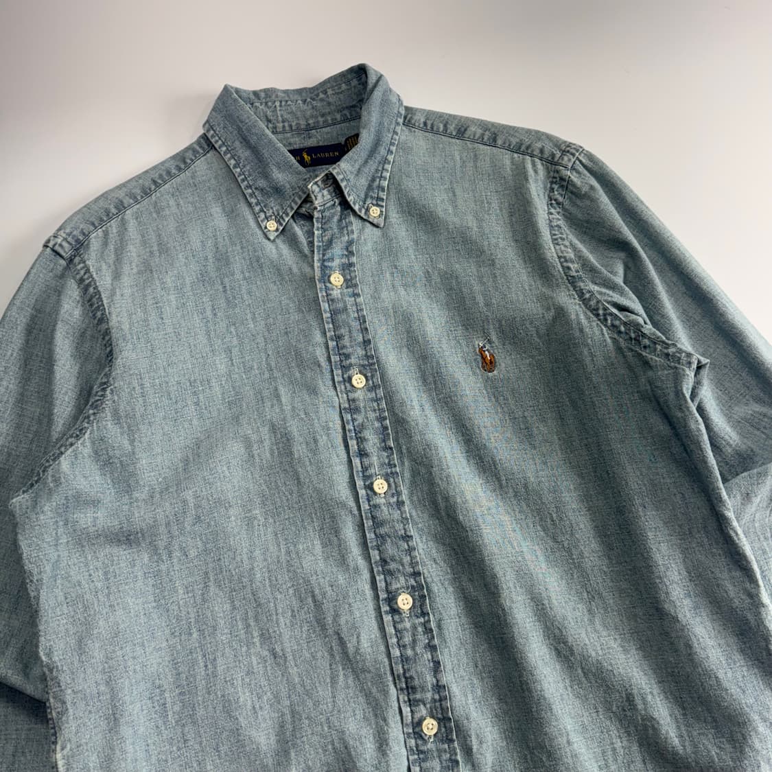 Polo 폴로 멀티 포니 데님 셔츠 상품이미지4