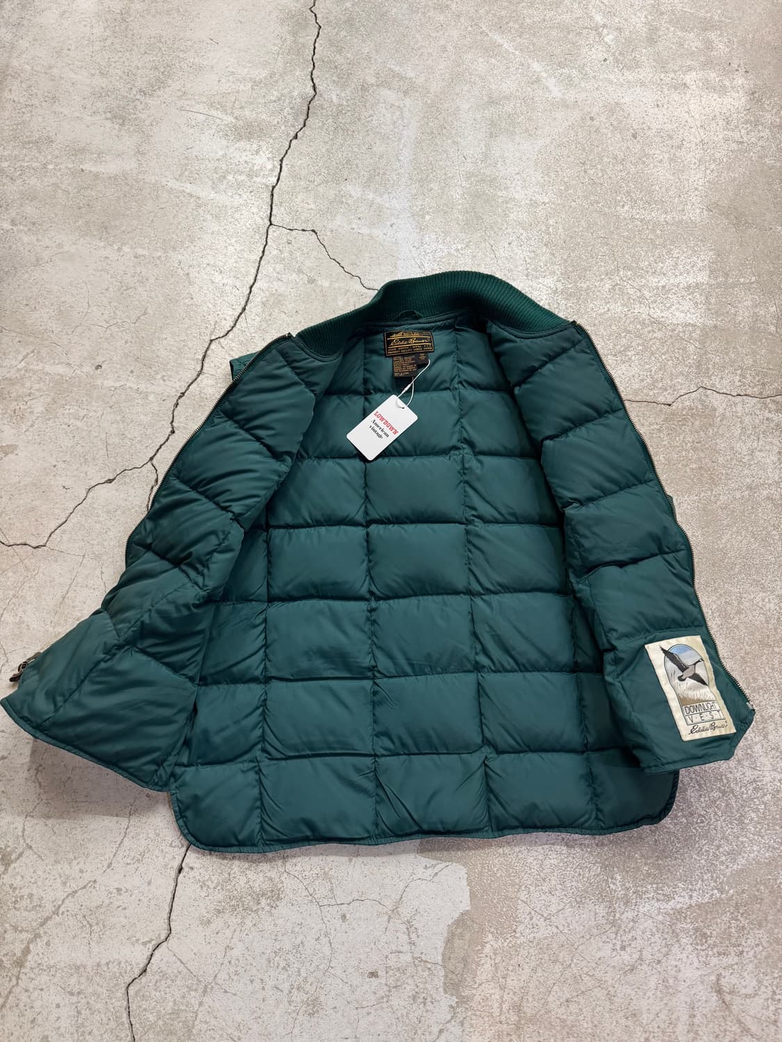 90s 에디바우어 구스다운 베스트 상품이미지4