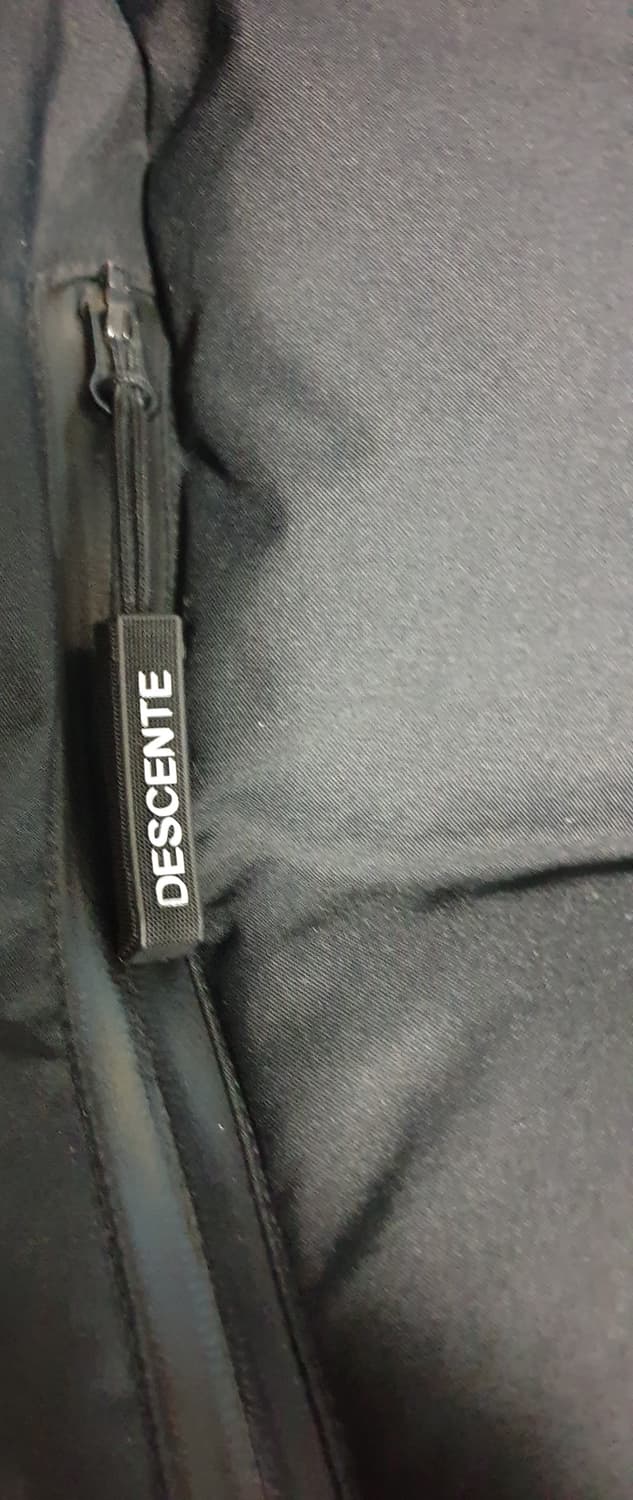 데상트 덕다운 패딩 블랙 (XL) 상품이미지4