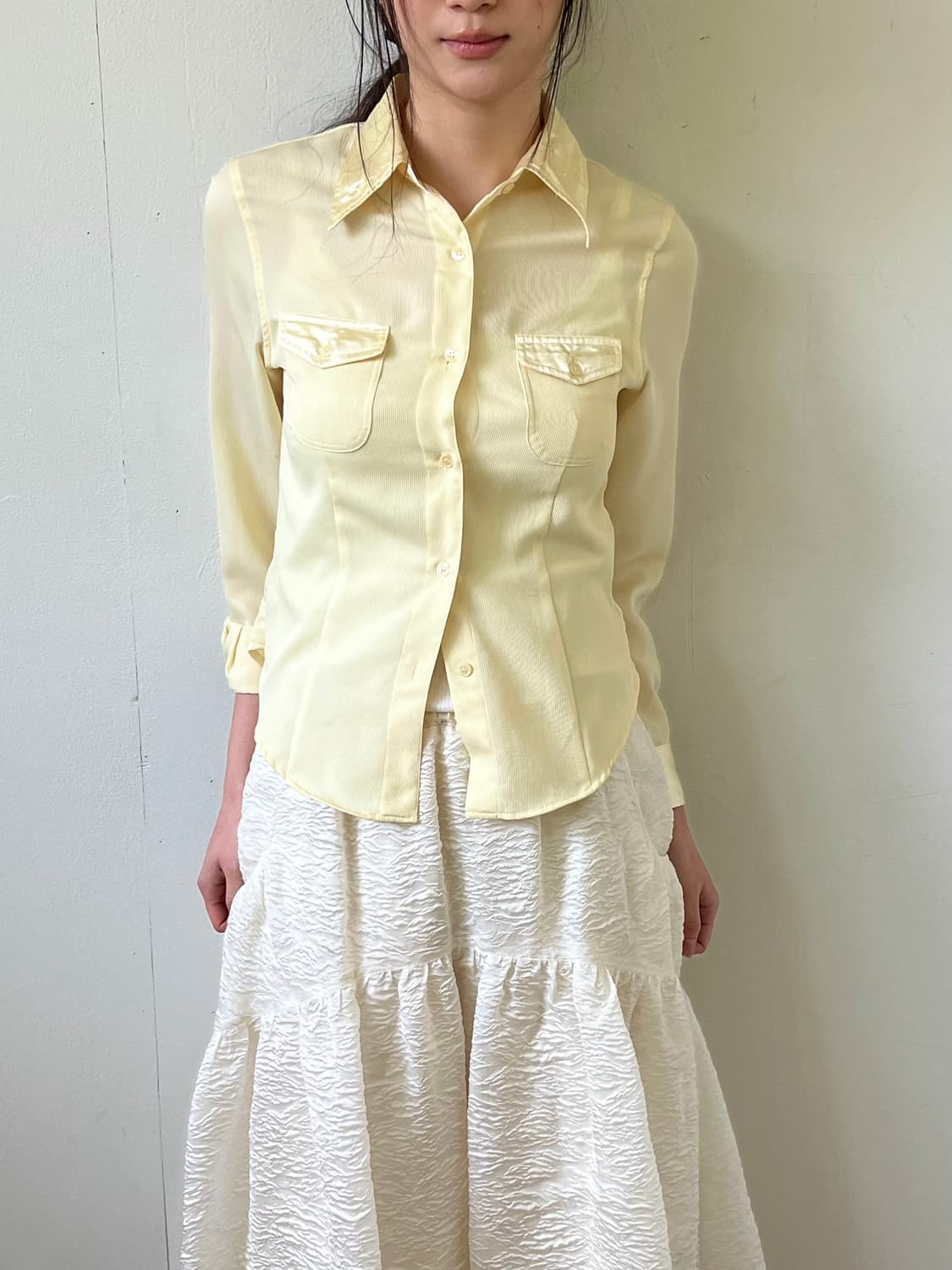 Monrea 투포켓 셔츠 상품이미지5