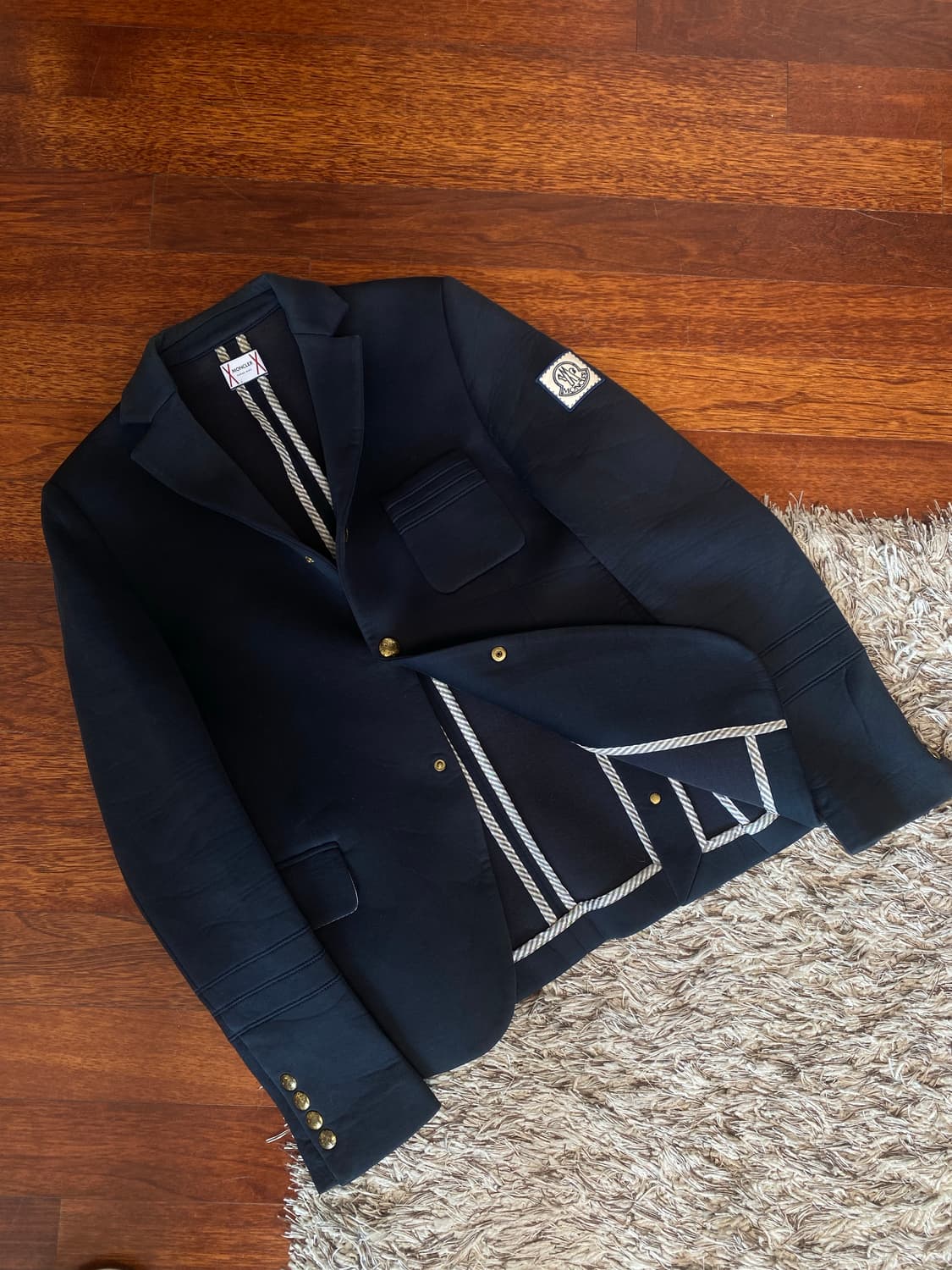 몽클레어 톰브라운 감마 삼선 블레이저 95사이즈 상품이미지7