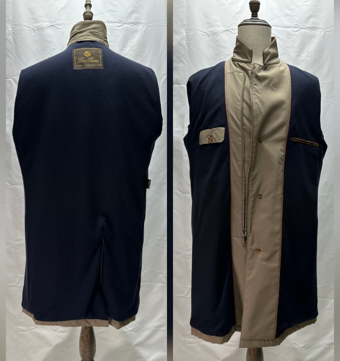 로로피아나 세브링 윈드메이트 코트 L(105) 민트급 판매 상품이미지9