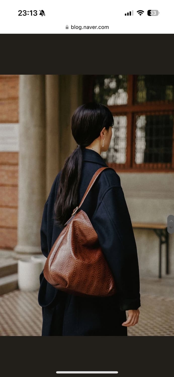 투티에 카노백 라지 킬림브라운 상품이미지5