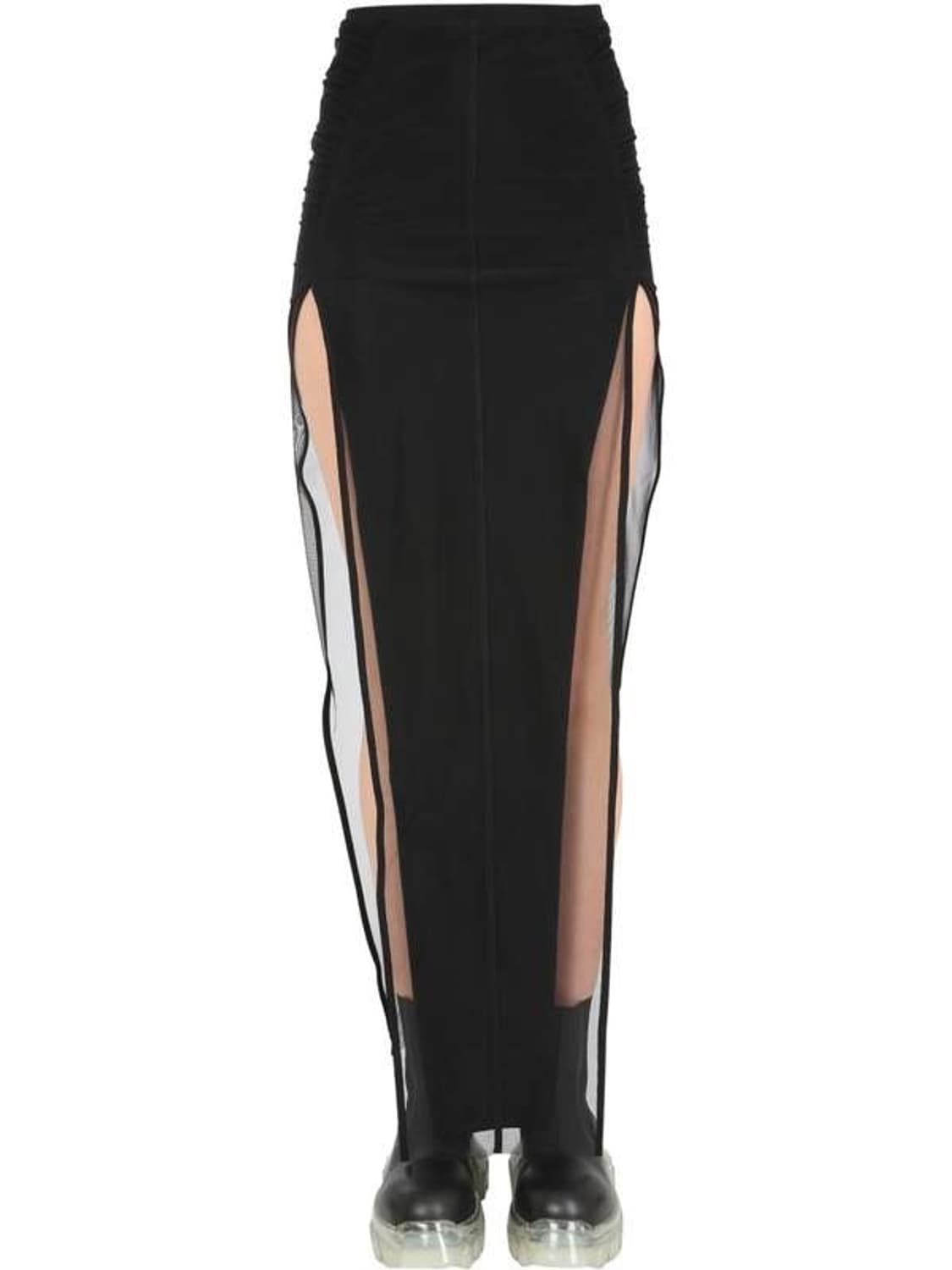 rick owens 릭오웬스 튤 슬릿 스커트 상품이미지1