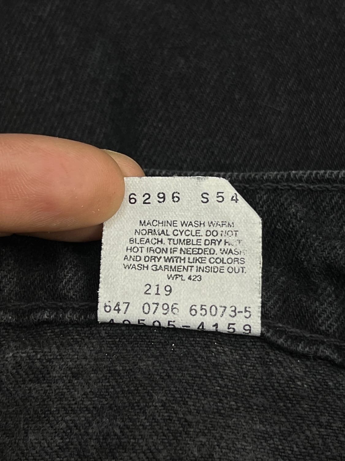 리바이스 90s 오렌지탭 505 데님 팬츠 / 30 x 33  상품이미지9