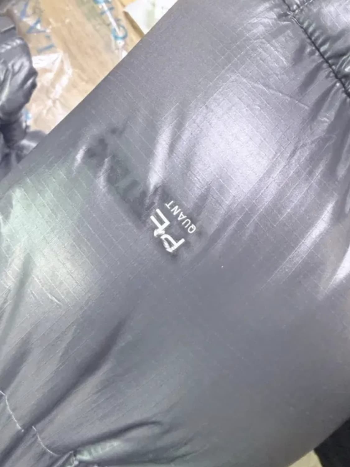 [XL] 노스페이스 2024 한정판 퀀텀 눕시 패딩 실버그레이 상품이미지2