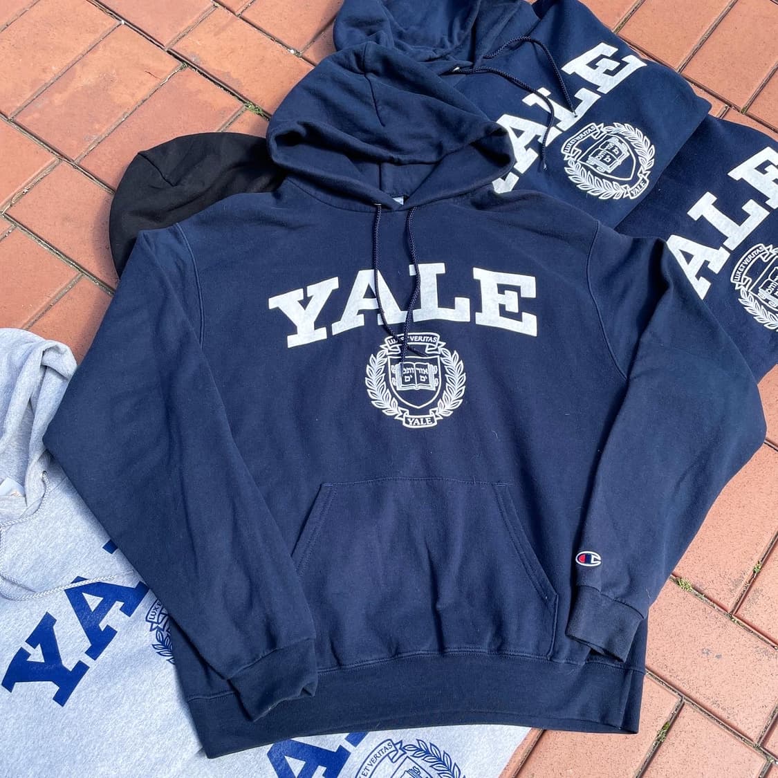 챔피언 YALE 프린팅 후드&스웻셔츠 상품이미지7