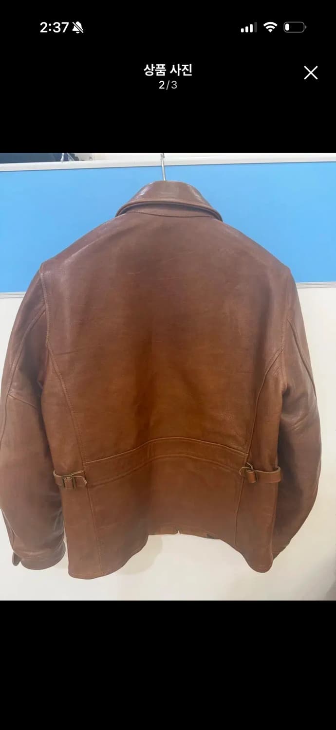 와코마리아 홀스하이드 레더자켓 상품이미지2