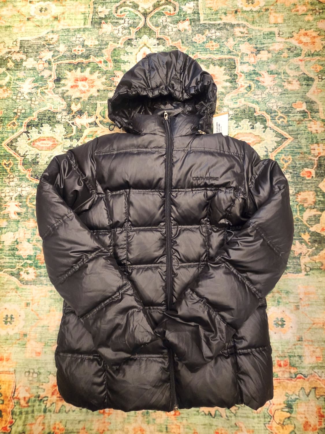 컨버스(Converse)  블랙 경량패딩 상품이미지1