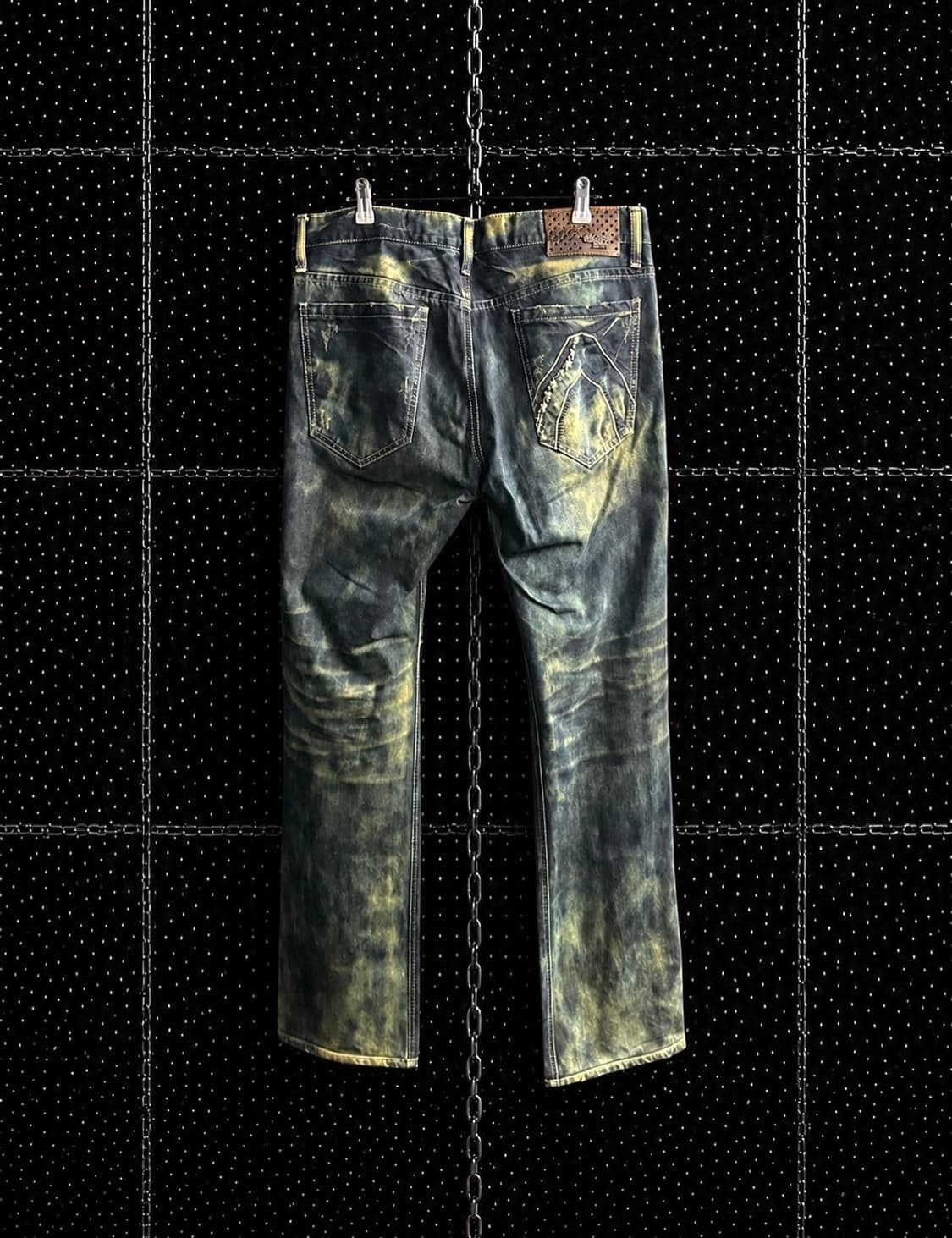 버커루 애시드 워싱 데님팬츠 상품이미지2