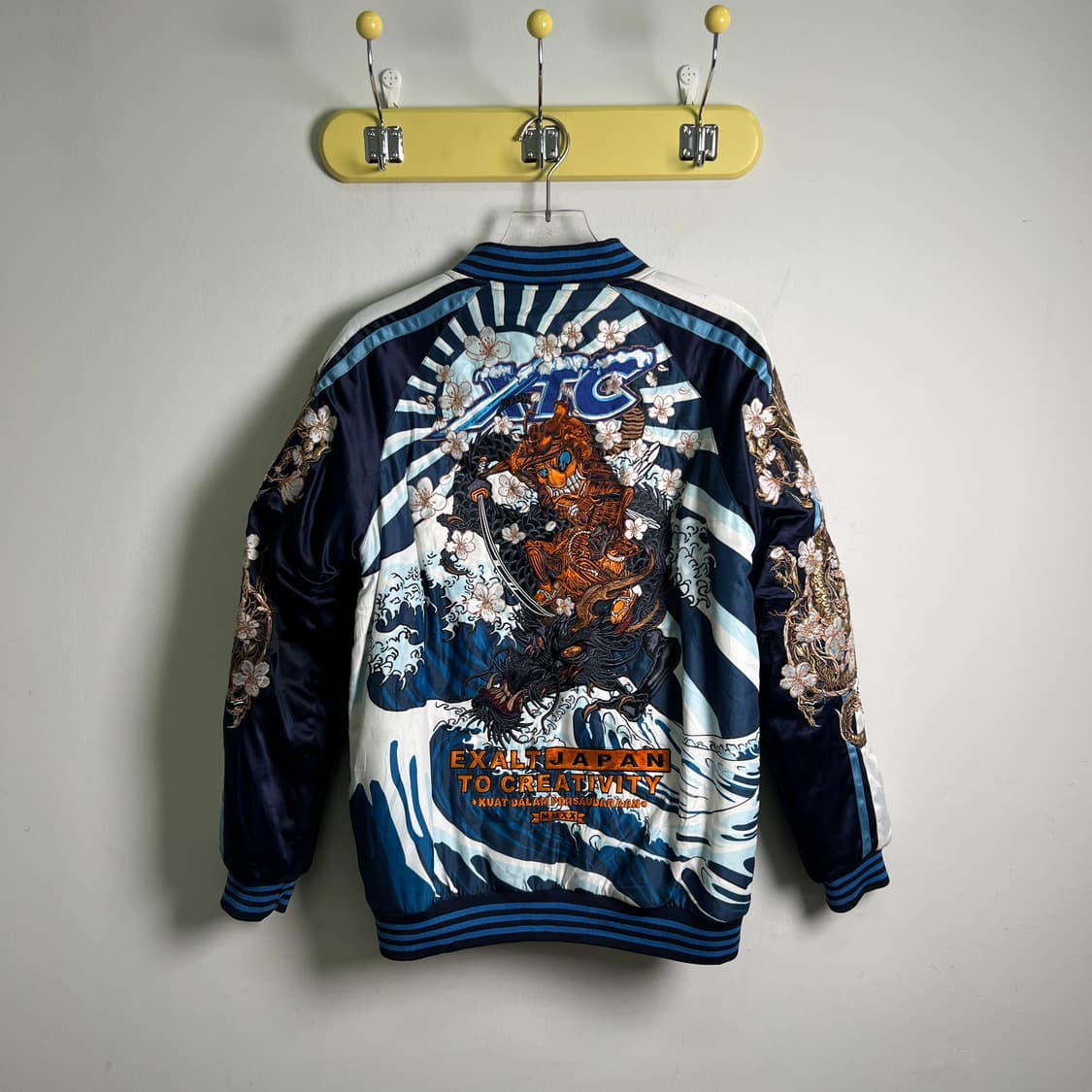 XTC Japan 빈티지 리버시블 스카쟌 블루종 자켓 L 상품이미지2