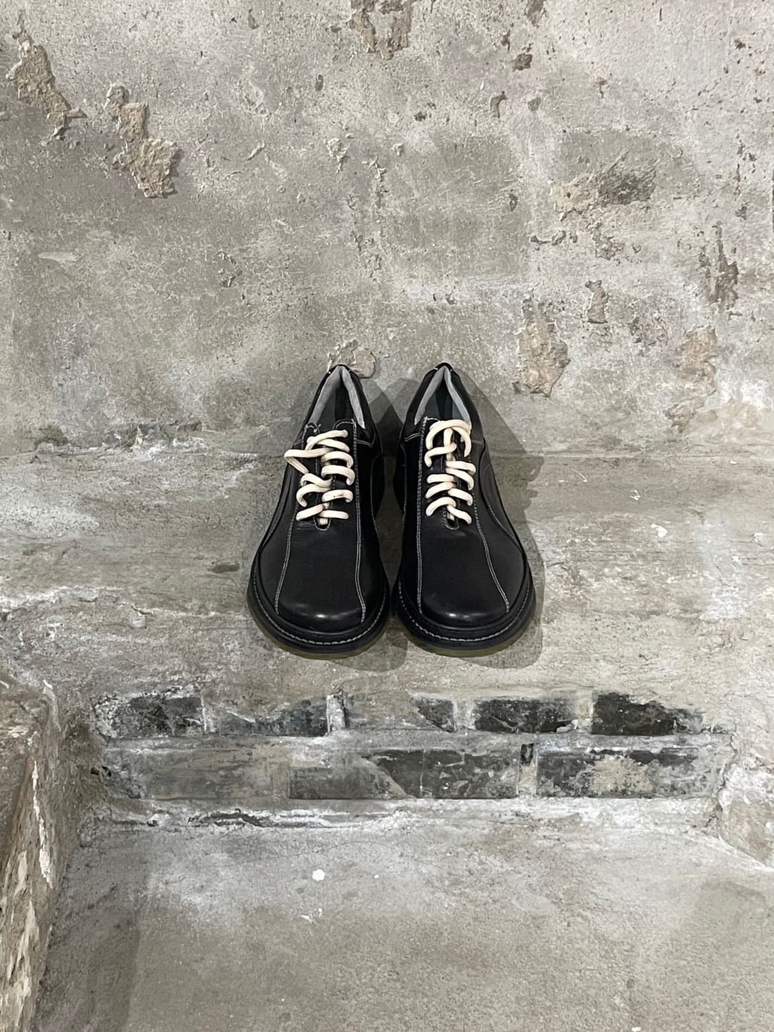 케네스 콜 블랙 캐쥬얼 레더 슈즈 상품이미지3