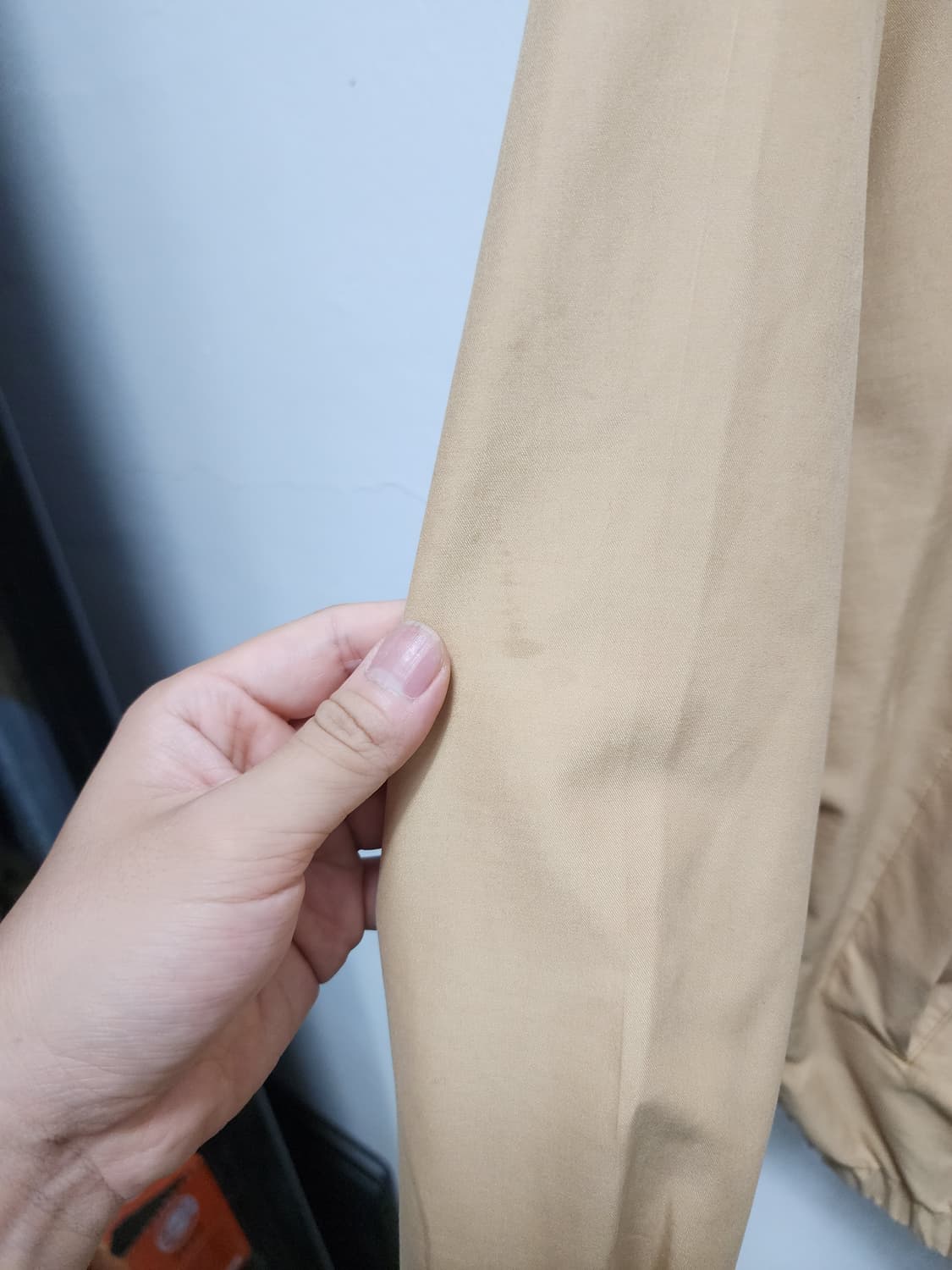 (리버시블) 버버리 빈티지 노바체크 블루종 상품이미지7