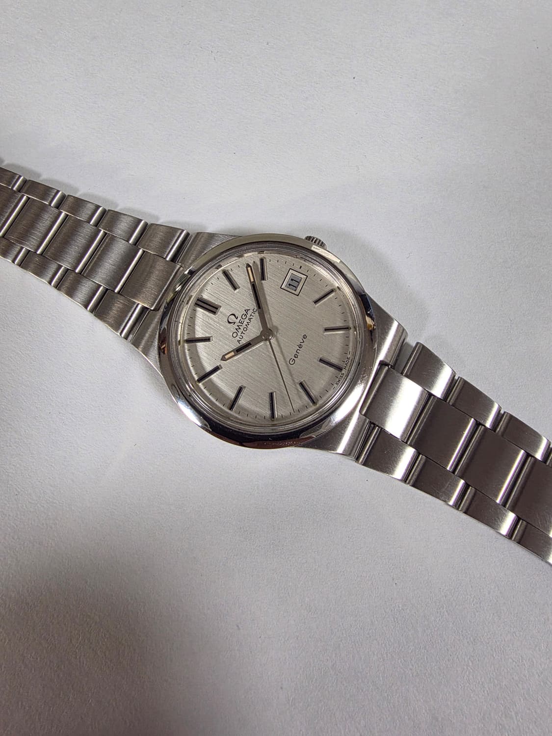 오메가 정품 빈티지 OMEGA제네브 올제치 메탈 36mm 상품이미지10