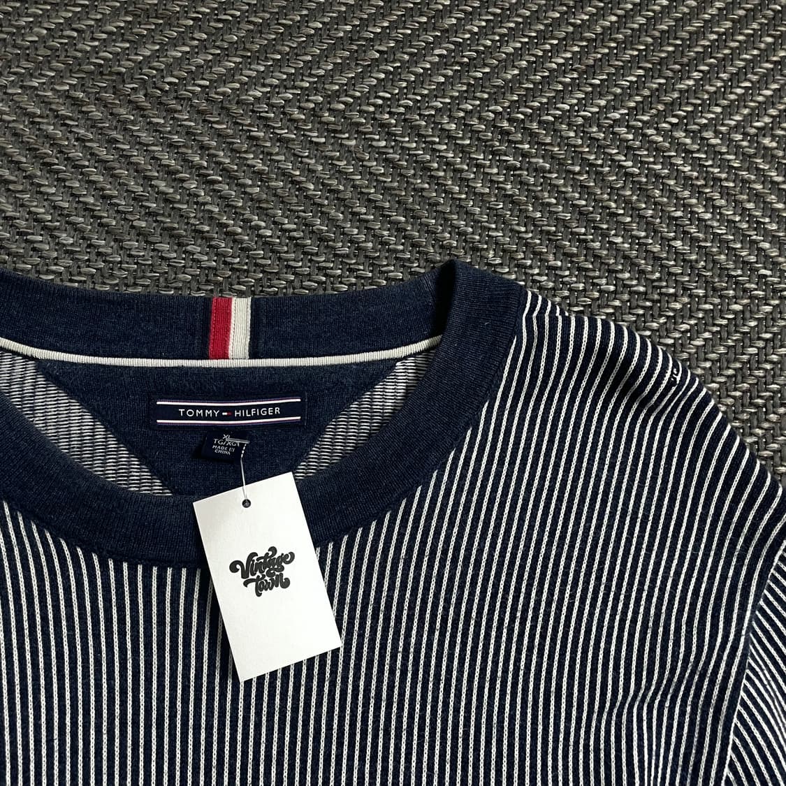 타미힐피거 스트라이프 미니멀 니트 o 4156 상품이미지5