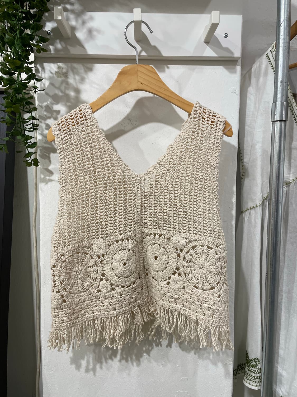 hippie crochet vest 상품이미지10