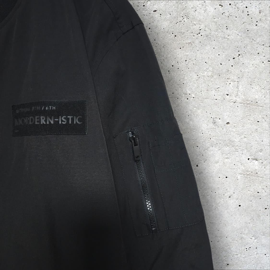 FRJ 진스 솔리드 롱 봄버 자켓 (100/L) 상품이미지3