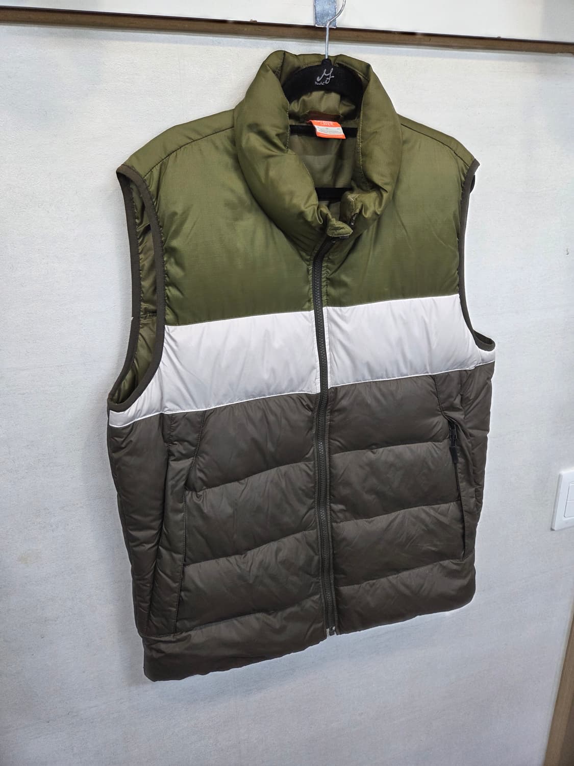 나이키 올드스쿨 배색 패딩조끼 m 상품이미지5