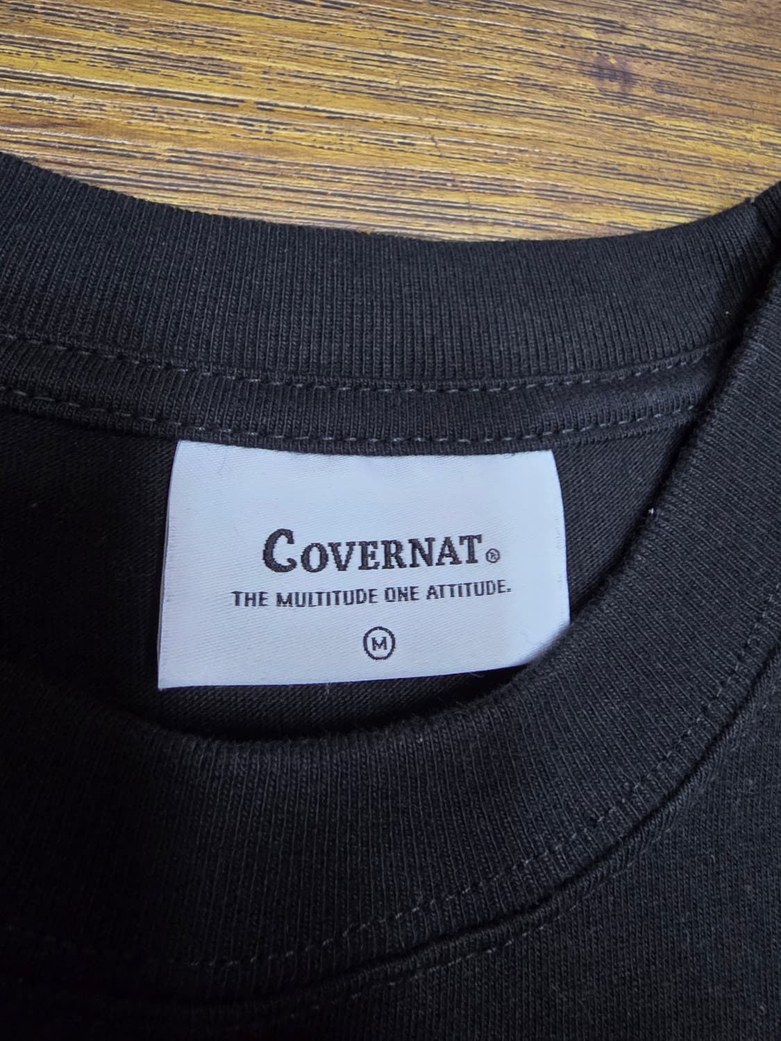 커버낫 블랙 반팔 상품이미지3