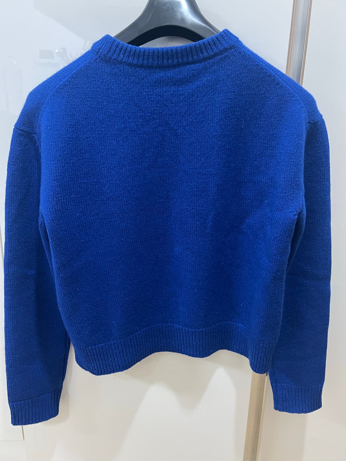 메종키츠네 빅폭스 로얄블루니트 S (새상품급) 상품이미지2