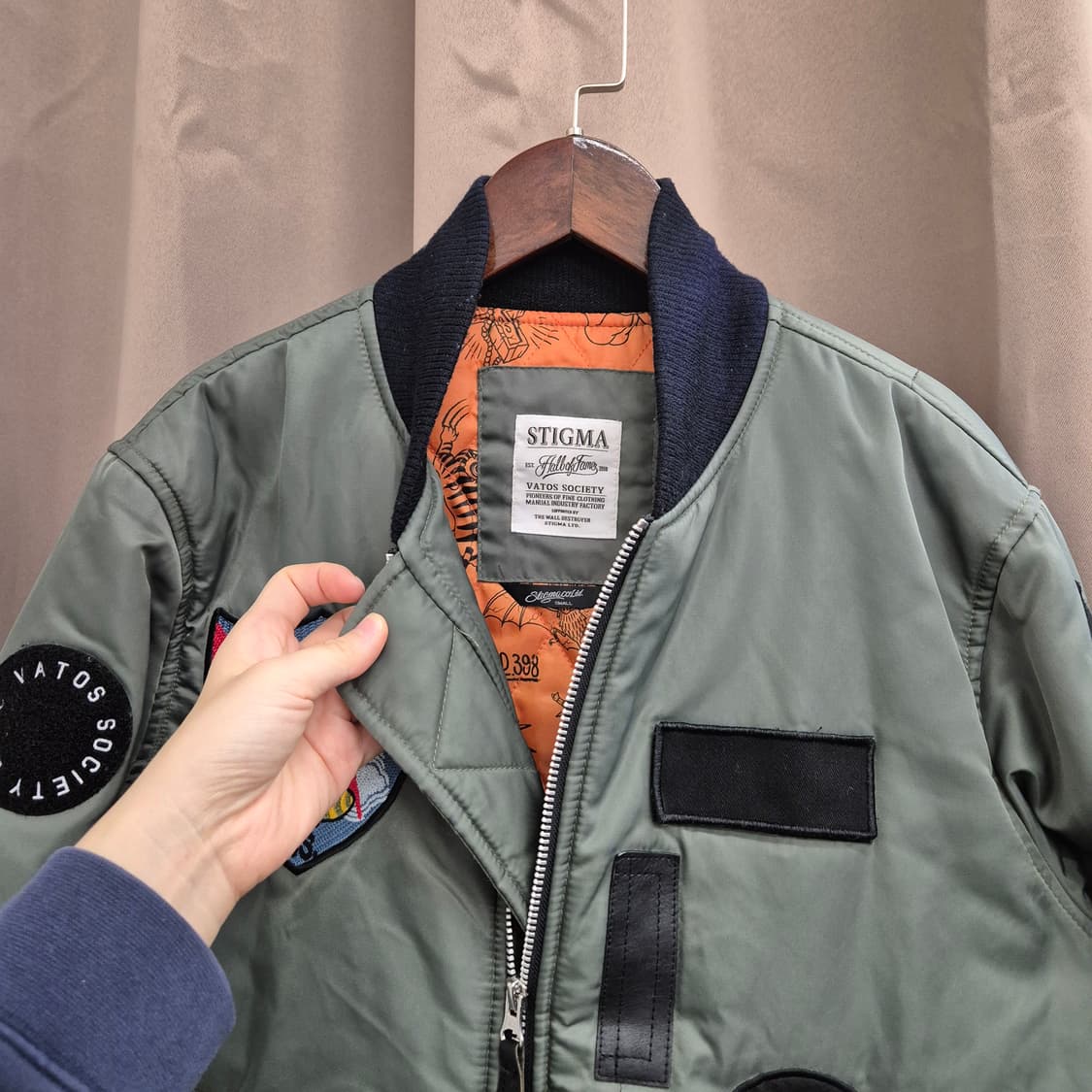 스티그마 MA-1 항공점퍼 패치 S 상품이미지3