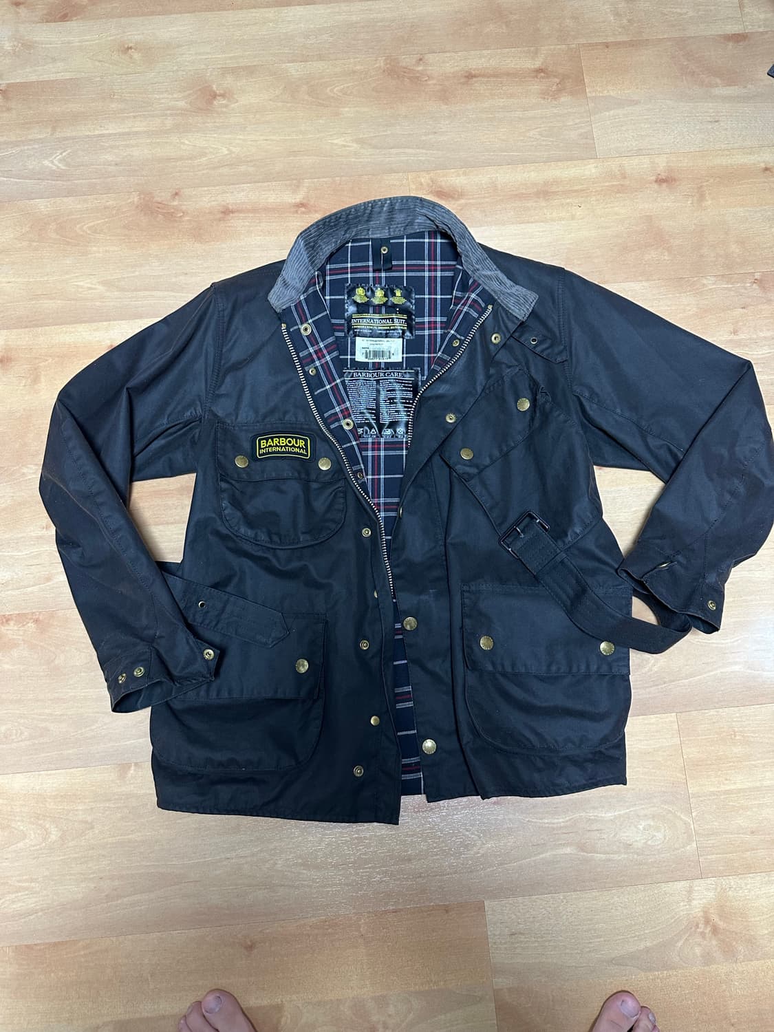 바버 인터내셔널 빈티지 A7 자켓 42 상품이미지1