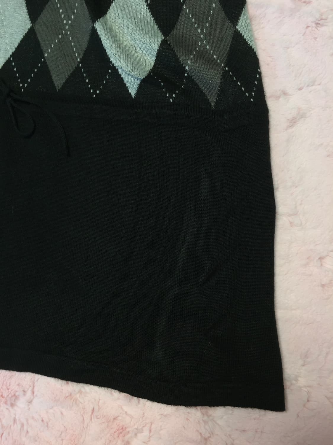 빈티지 세오리아 아가일 탑 상품이미지5