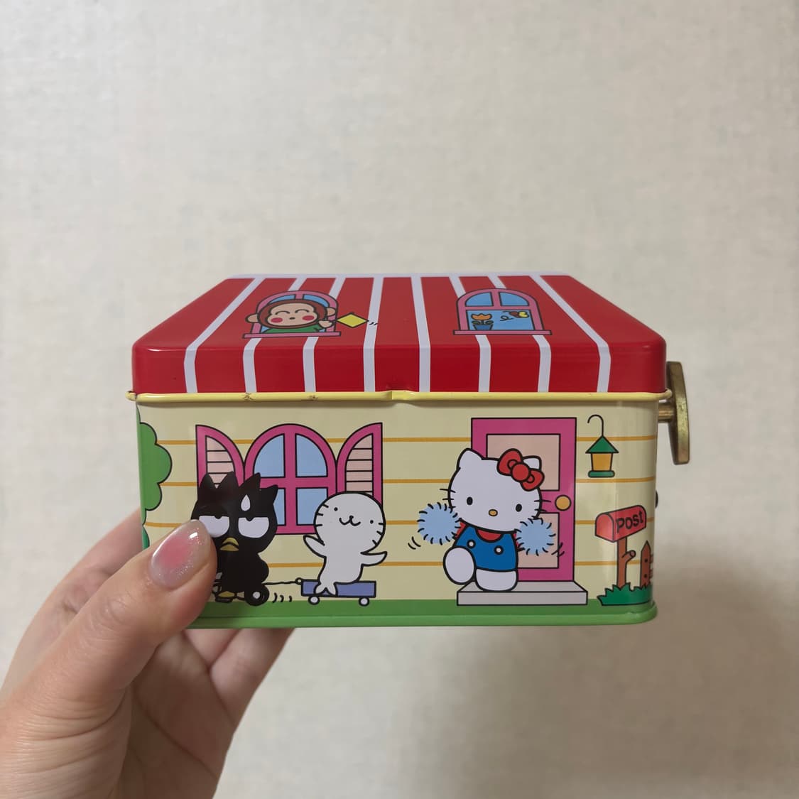 산리오 고전 틴케이스 오르골 보관함 상품이미지1
