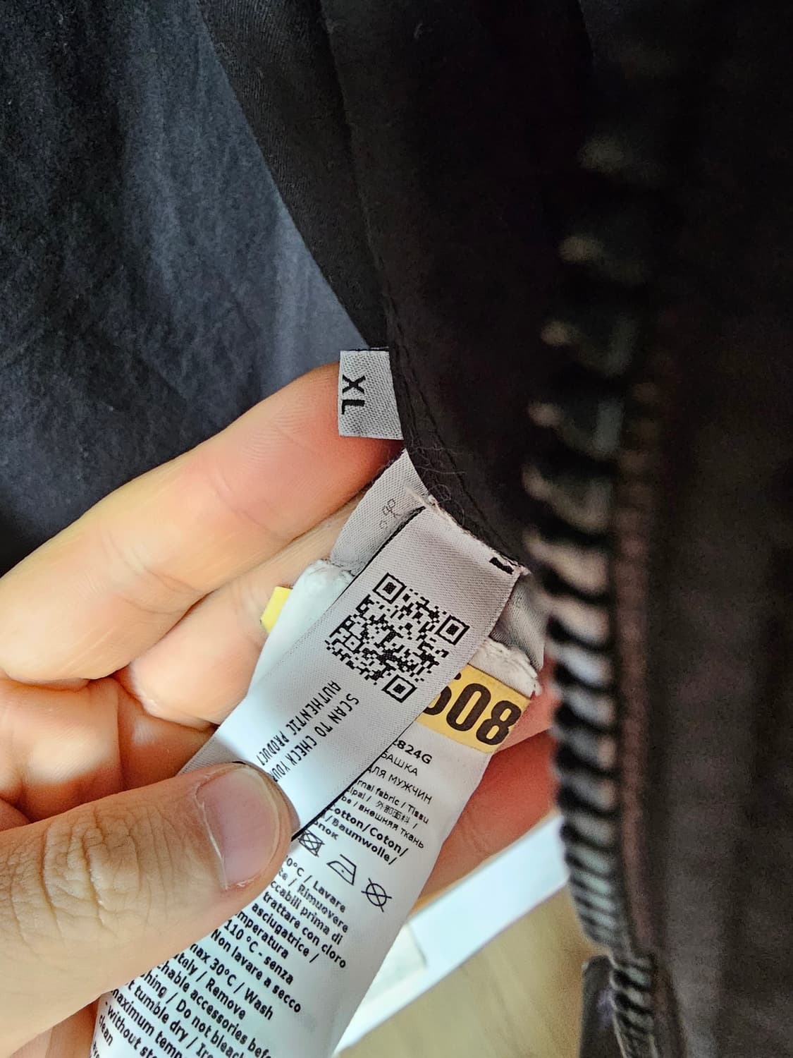 가장 인기 기본 모델 씨피 CP컴퍼니 블랙 자켓 XL 팔아요 상품이미지5