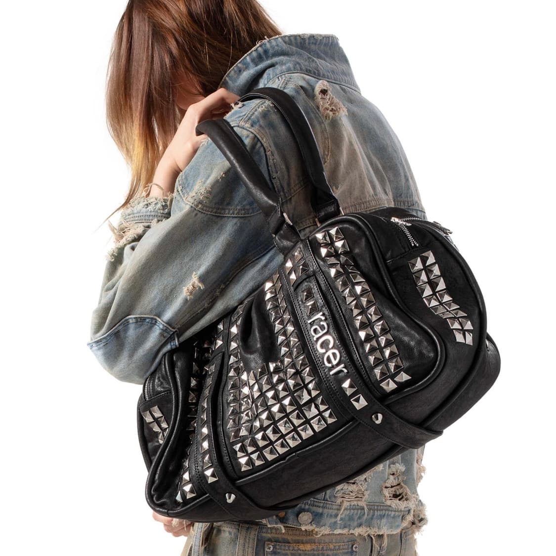 racerworldwide Studded Leather Bag 상품이미지2
