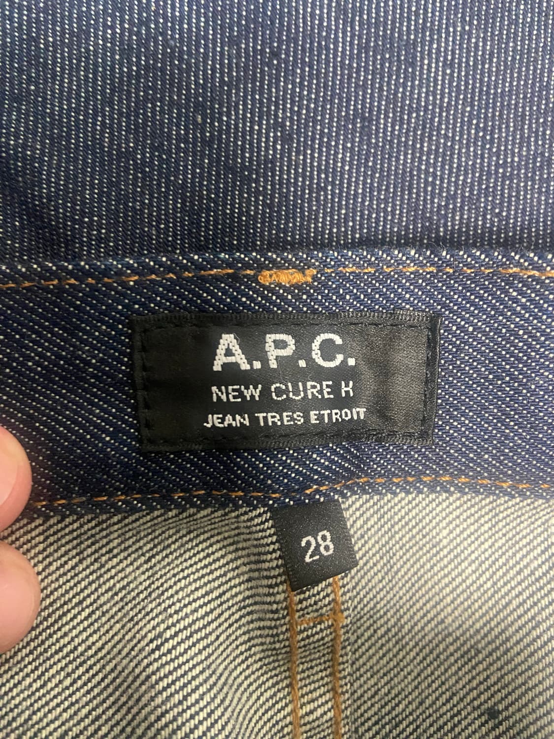 A.P.C.(아페쎄) 뉴 큐어 K 데님 28 상품이미지4