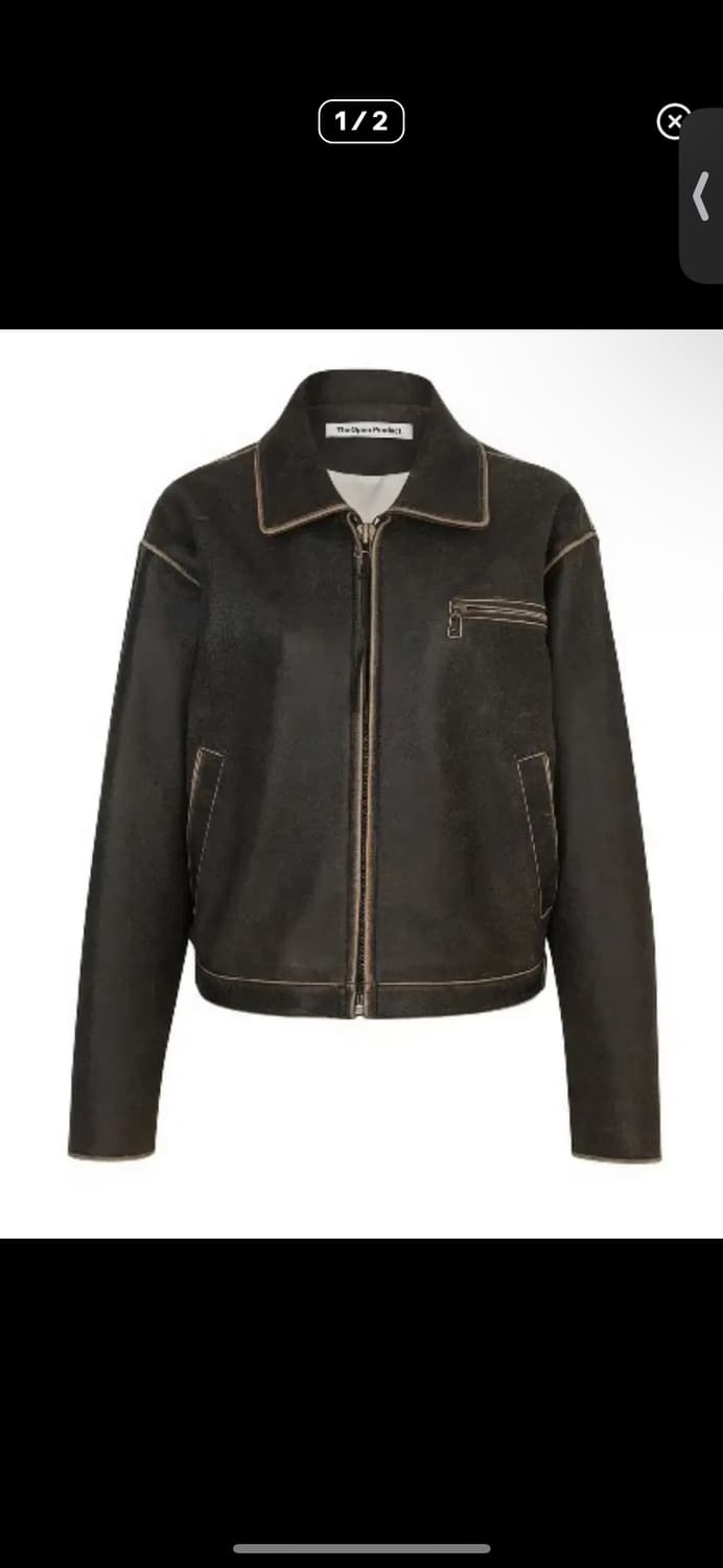 오픈 YY 레더 자켓 상품이미지6