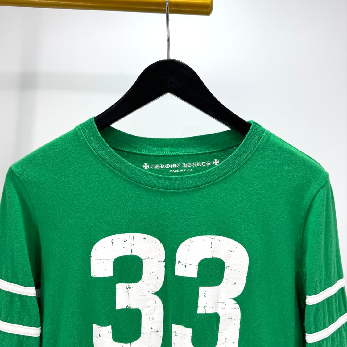 [S사이즈] 크롬하츠 33 홀스슈 로고 긴팔 롱슬리브 티셔츠 상품이미지5