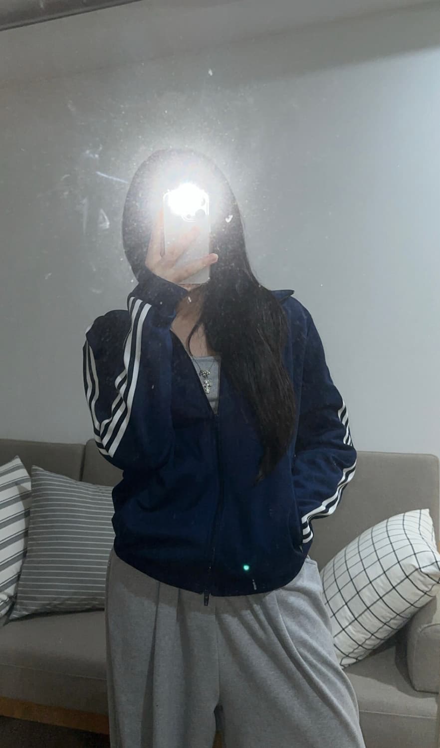 아디다스 네이비 져지 상품이미지1