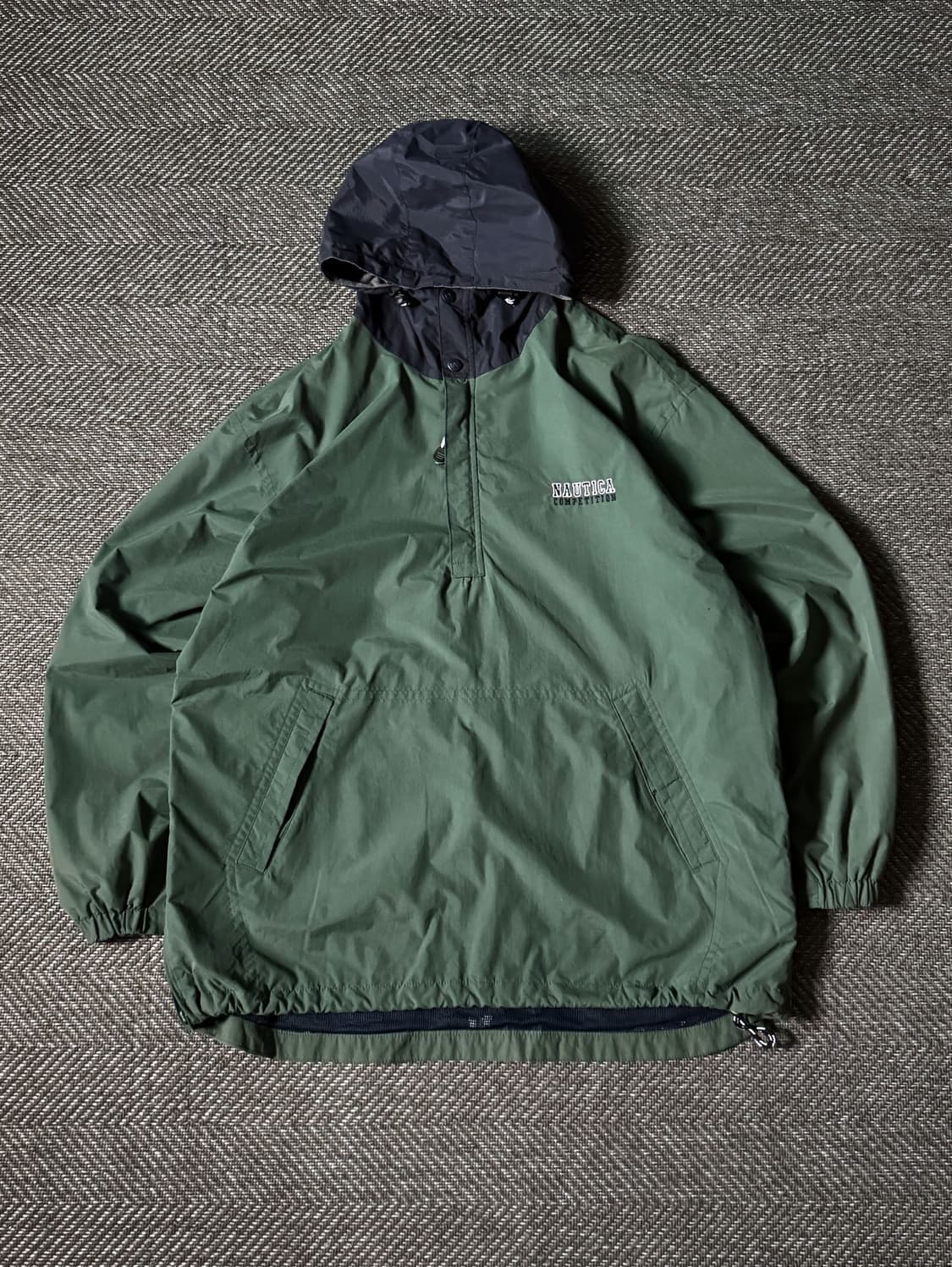 90s 노티카 올드스쿨 나일론 후드 아노락 자켓 (110) 상품이미지1