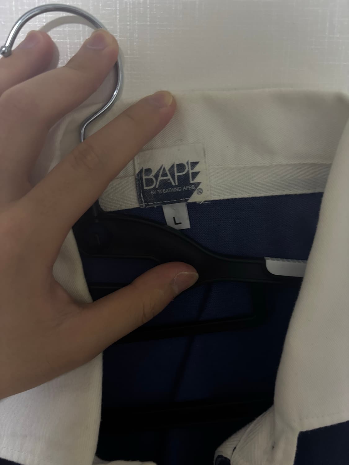 [L] 빈티지 베이프 폴로 셔츠 상품이미지3