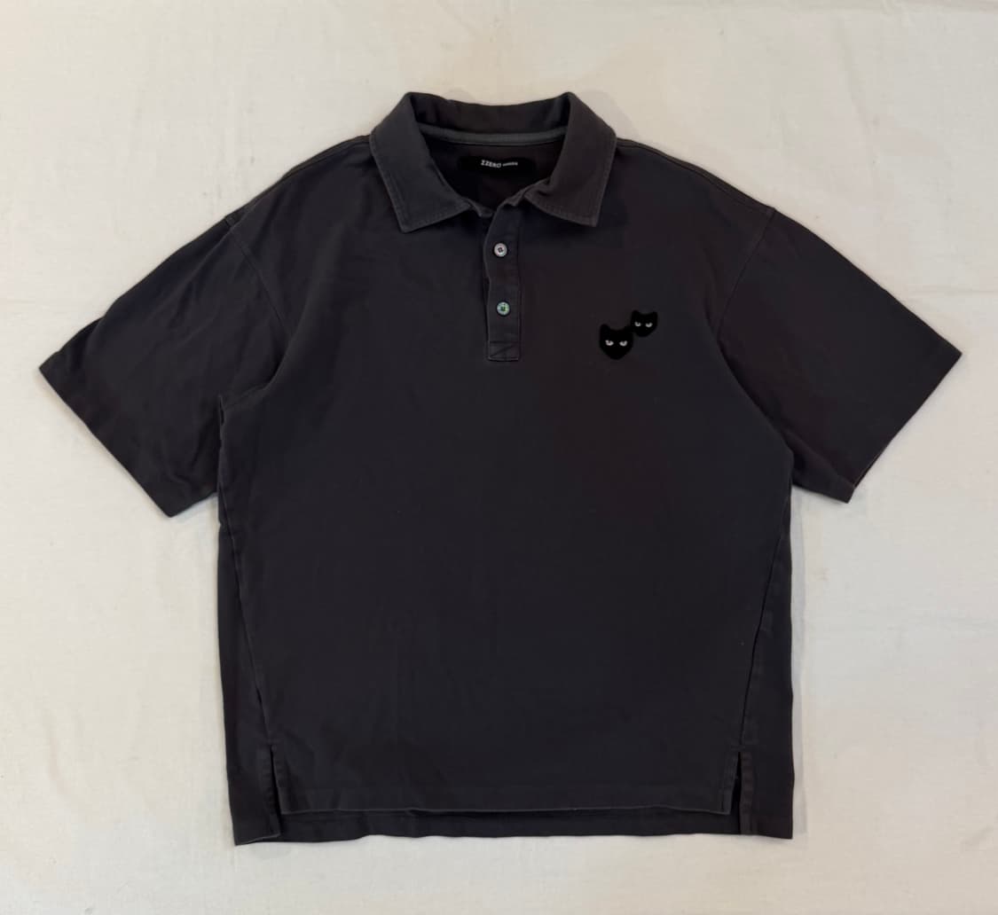 지제로 펜서 pk 반팔 카라티 딥 그레이 상품이미지1