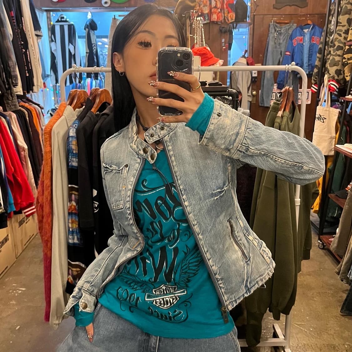 Vintage Y2K Denim Jacket  상품이미지7