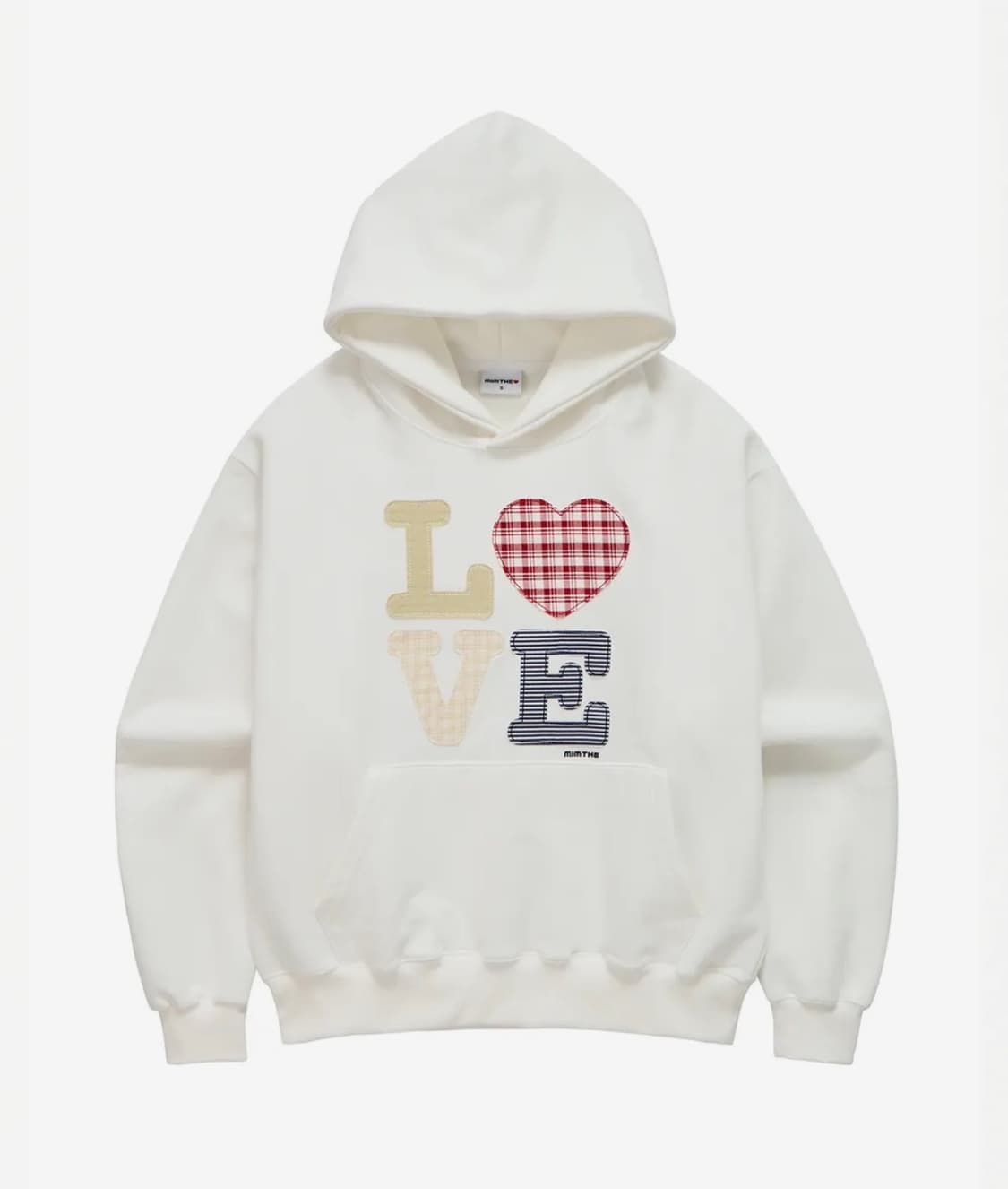 밈더워드로브 후드티 화이트 s 상품이미지2