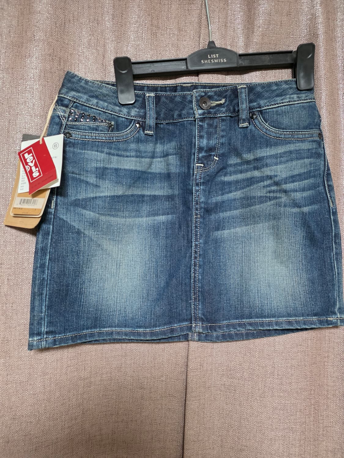 리바이스데님청스커트 S 상품이미지1