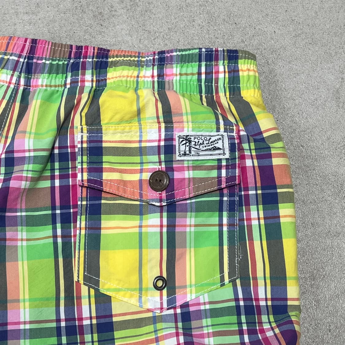 폴로 랄프로렌 체크 스윔팬츠 s10877 상품이미지5