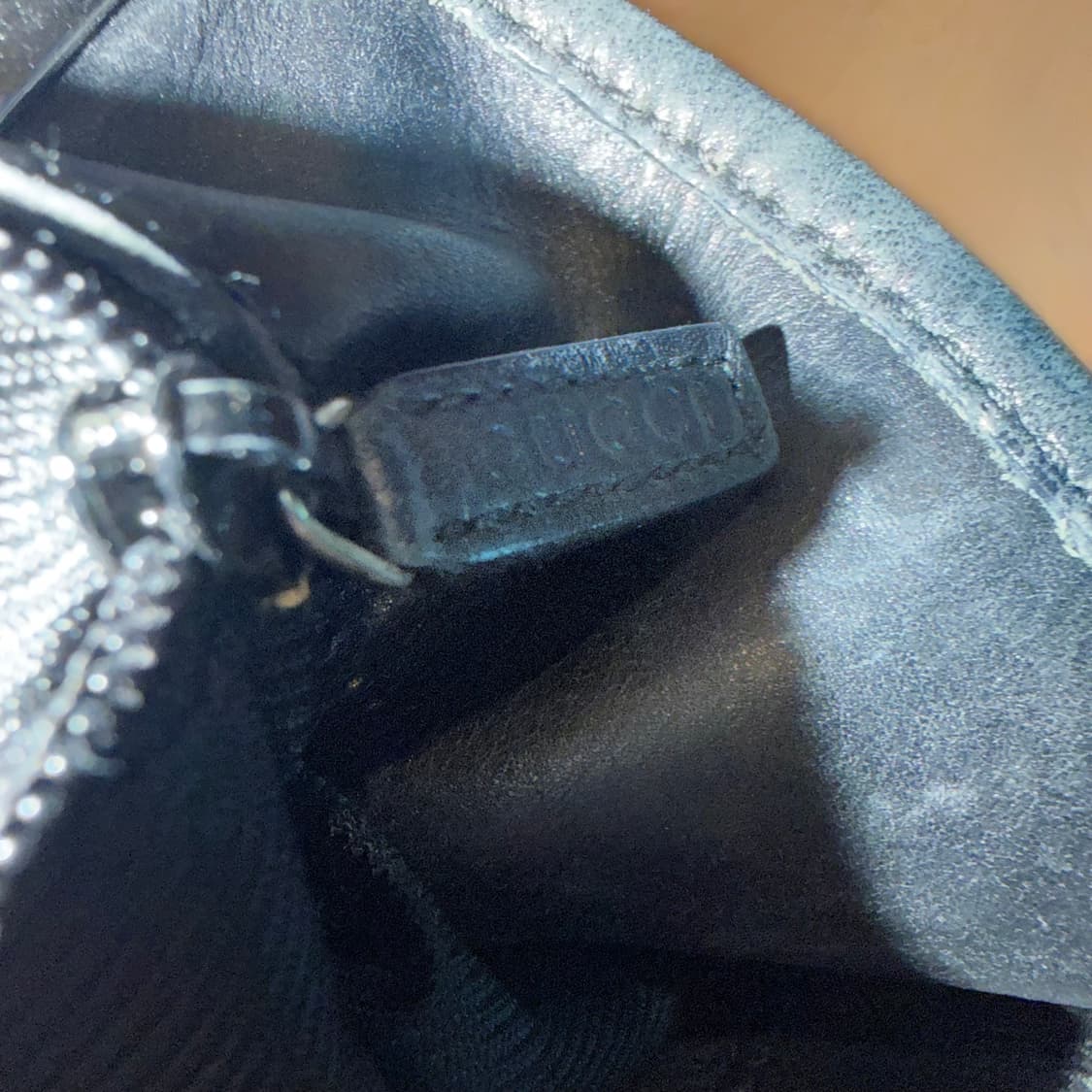 Gucci GG 모노그램 캔버스 블랙 토트백 상품이미지5