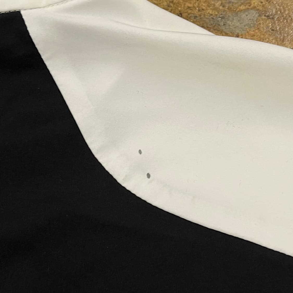 [정품/L] 엄브로 블랙 화이트 반집업 바람막이 자켓 b12 상품이미지6