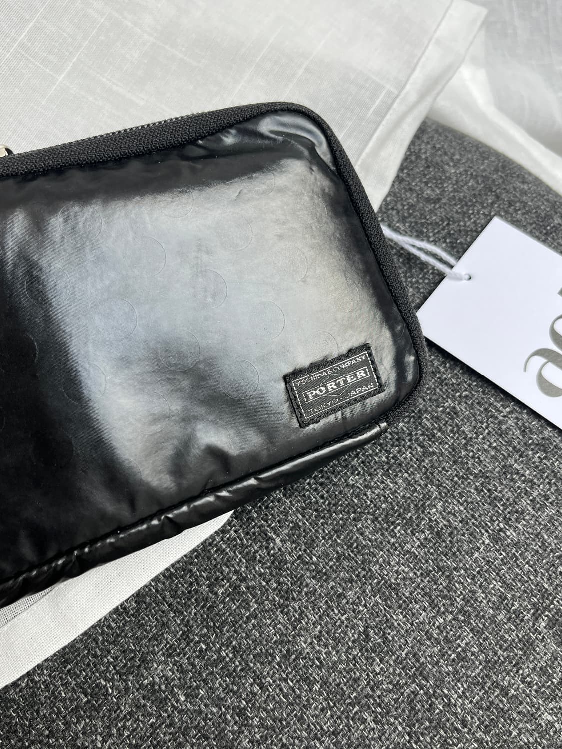 Porter 포터 도트 장지갑 블랙 상품이미지5