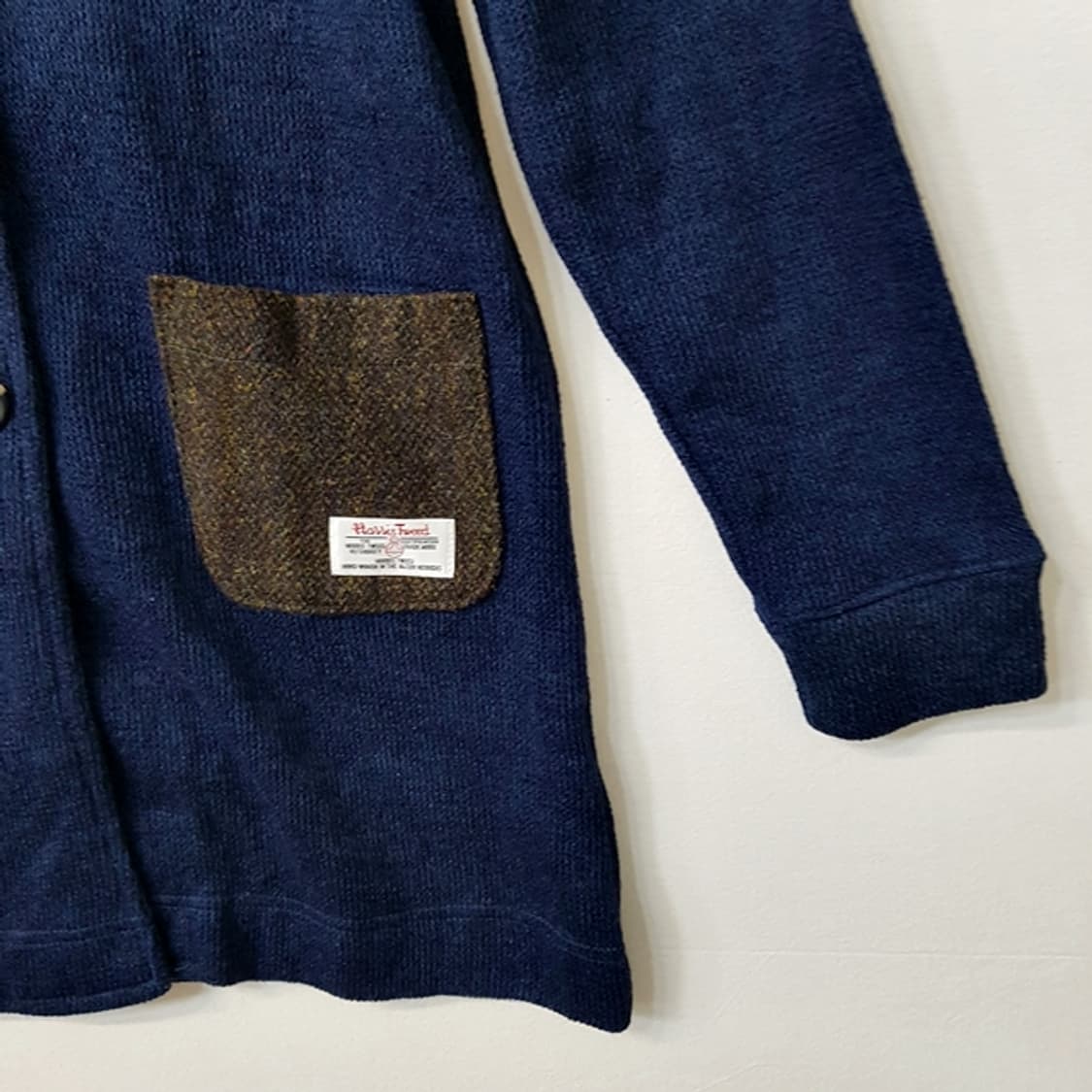 [새상품] Natural Palette Harris Tweed 니트 후드 상품이미지3